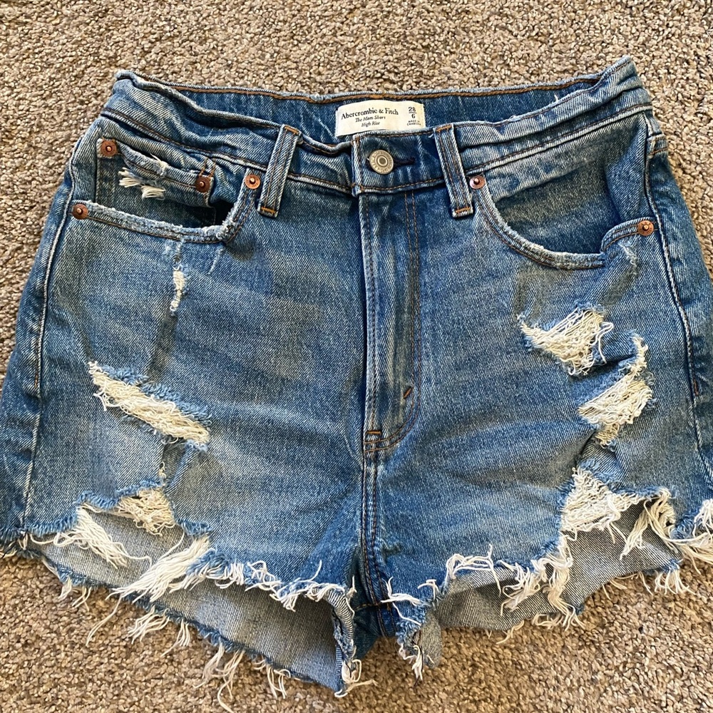 Curve Love High Rise Mom Shorts